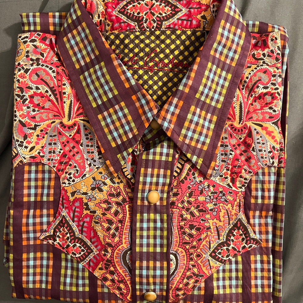 Robert Graham men’s shirt- New w.o. Tag